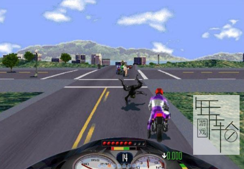 【N64】《暴力摩托 Road Rash》欧版下载 画面采用了写实风格制作-3.png