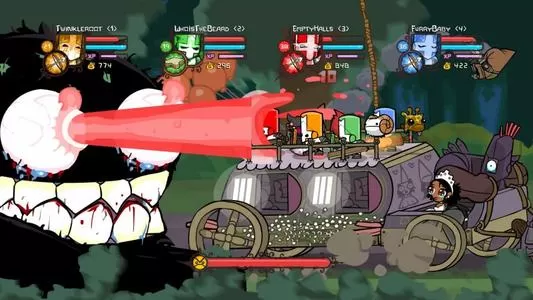 【MC4金手指】PS4《城堡破坏者 重制版 Castle Crashers》中文版PKG下载【含1.0.4补丁+金手指】最热门的四人合作动作游戏-2.jpg