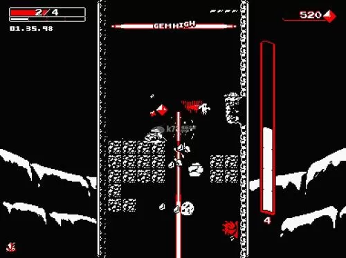 switch《坠落深井 Downwell》英文版NSP下载 坠落深井是一款风格非常复古的游戏-2.jpg