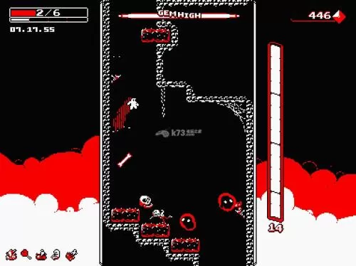 switch《坠落深井 Downwell》英文版NSP下载 坠落深井是一款风格非常复古的游戏-1.jpg